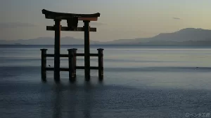 小さいながらエピソードの多い白鬚神社 近江最古の神社とも〜滋賀県カメラ散歩