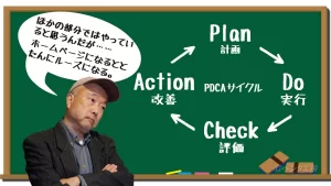 担当者は知らないとホームページが必ず失敗するPDCAサイクルとは
