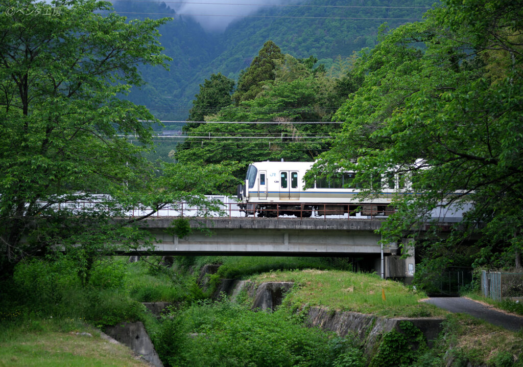 滋賀県大津市・湖西線