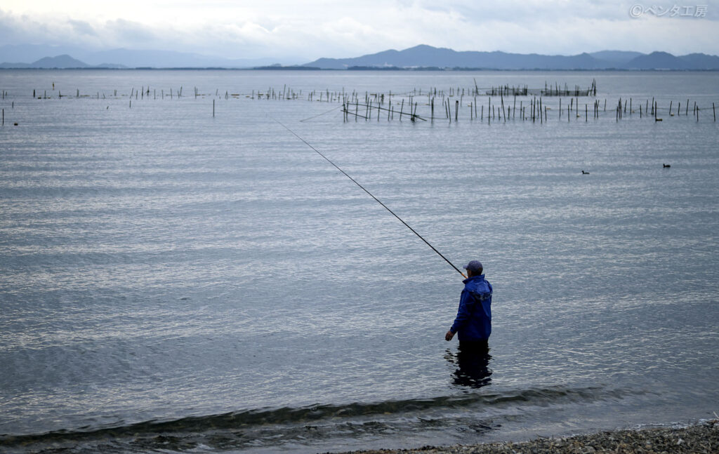 滋賀県大津市・琵琶湖のコアユ釣り