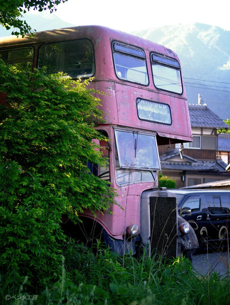 滋賀県大津市・2階建てバス