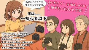 トップページの「滋賀県の四季」はこうやって撮りました【おまけ】